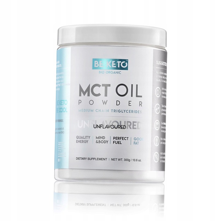BeKeto Olej MCT w proszku bezsmakowy 300 g