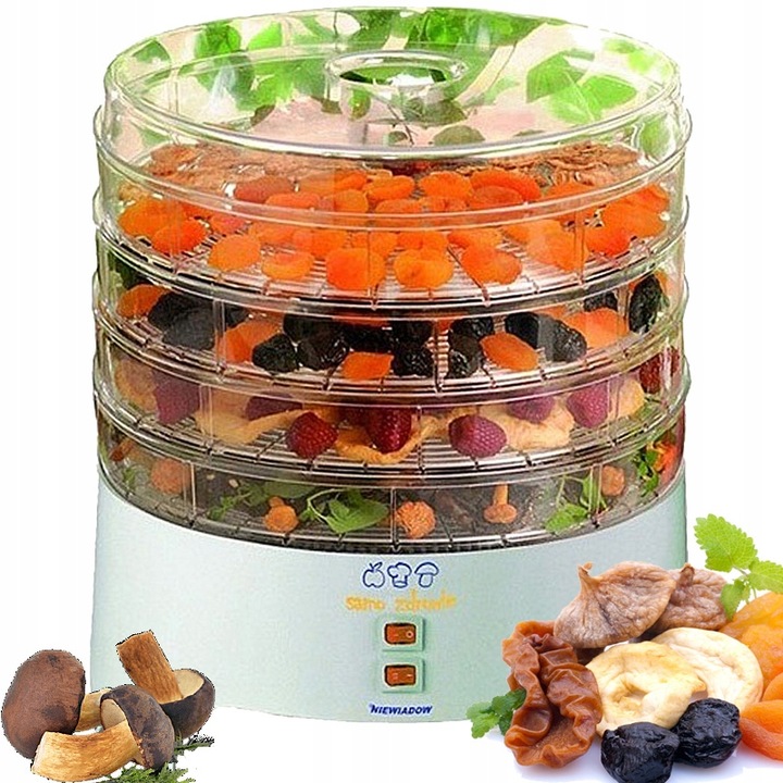 Suszarka spożywcza Niewiadów 970-01 PS/4 300 W biała