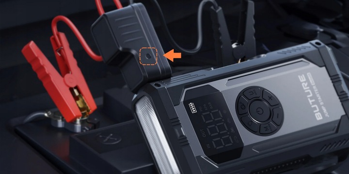 MOCNY ROZRUCH BOOSTER PRZENOŚNY POWERBANK ROZRUCHOWY Z KOMPRESOREM 4000A