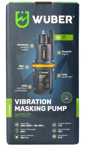 POMPA DO WODY CZYSTEJ GÓRNOSSĄCA RUSKA GŁĘBINOWA + WĄŻ ZBROJONY 3/4" 30M