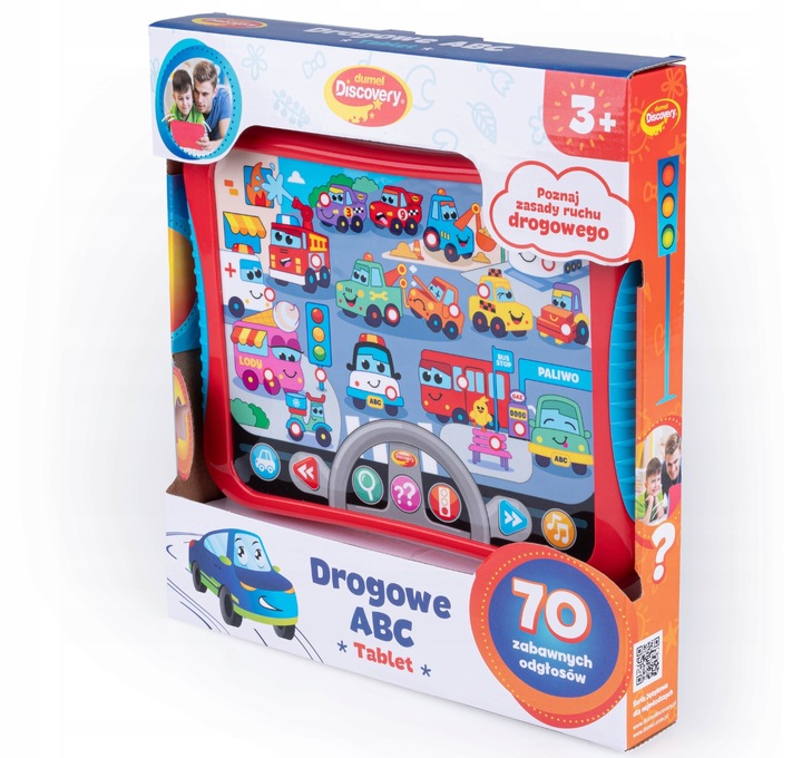 DUMEL Interaktywny TABLET DROGOWE ABC zasady ruchu