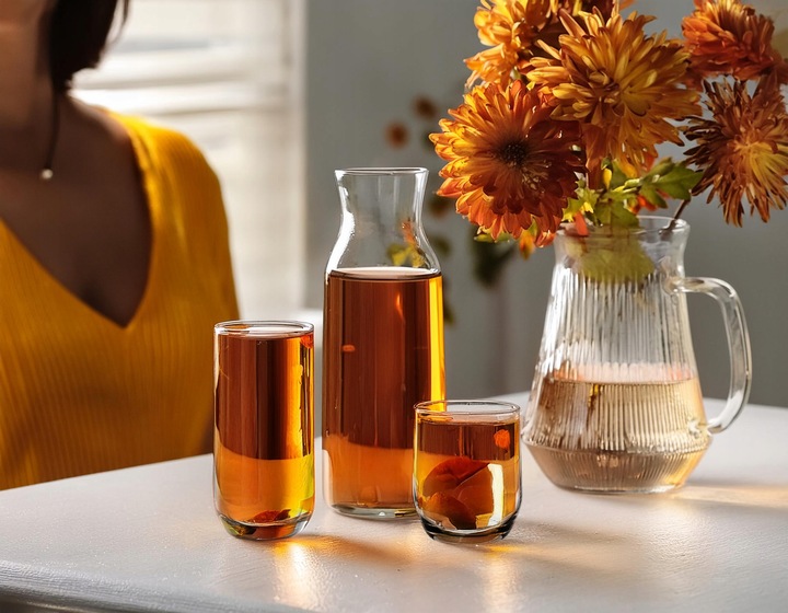 Szklanki wysokie GLASMARK zestaw 6szt na drink koktajl sok 400ml