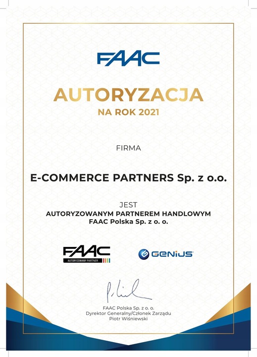 Pilot FAAC XT4 RC 433MHz 740 741 414 D600 4 kanały