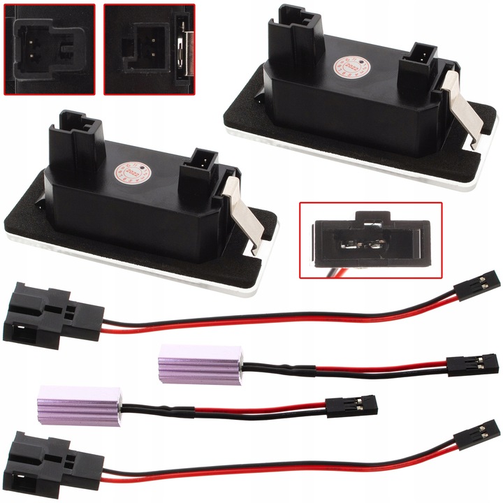 PODŚWIETLENIE TABLICY REJESTRACYJNEJ LED do Audi A4 A5 Q3 Q5 TT Passat B6