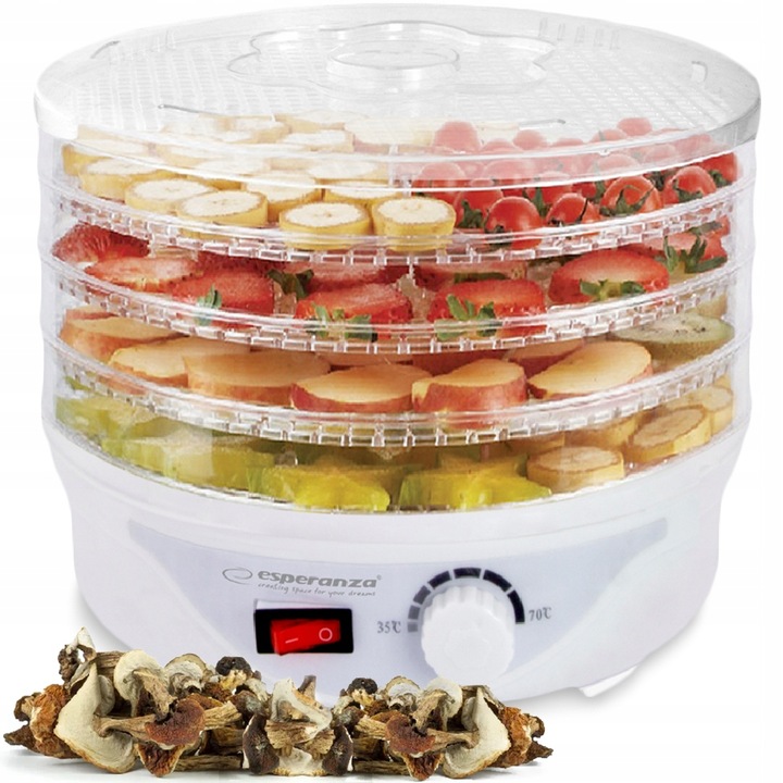 Suszarka spożywcza Esperanza DÉLICATESSE 250 W