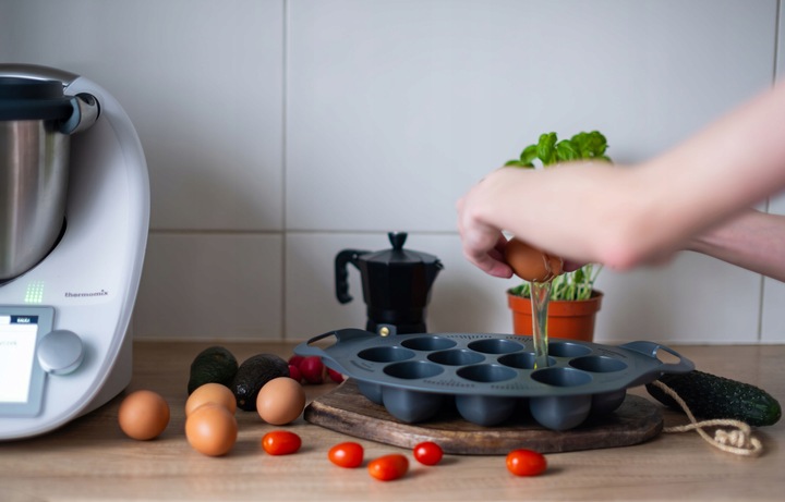 Wkładka do gotowania jajek na parze do Thermomix TM6 TM5 TM31 Varoma 10 szt