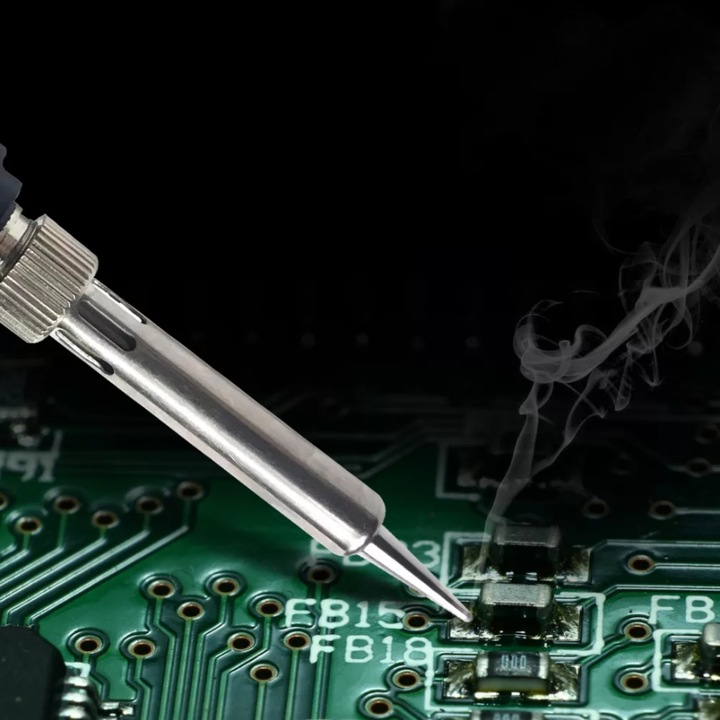 ZESTAW LUTOWNICZY LUTOWNICA PRECYZYJNA KOLBOWA Z REGULACJĄ TEMPERATURY 60W