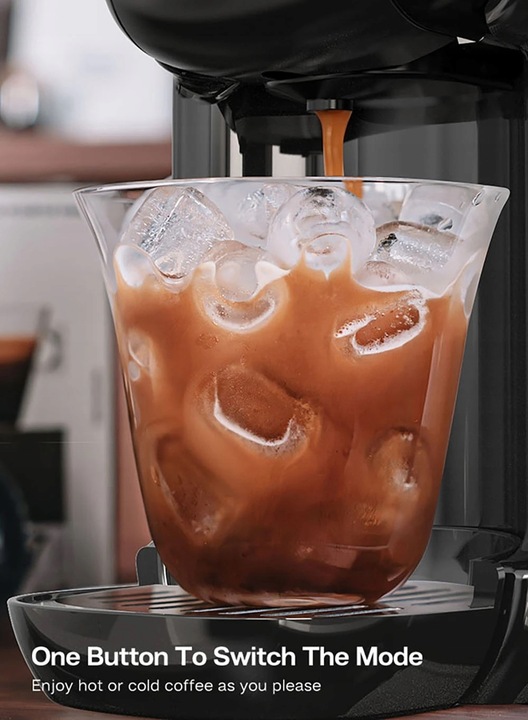 HiBREW H2B Ekspres do kawy wielokapsułkowy 5 w 1 SZARY