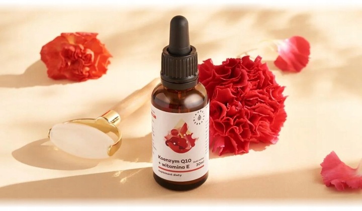 Aura Herbals Koenzym Q10 witamina E krople 30 ml