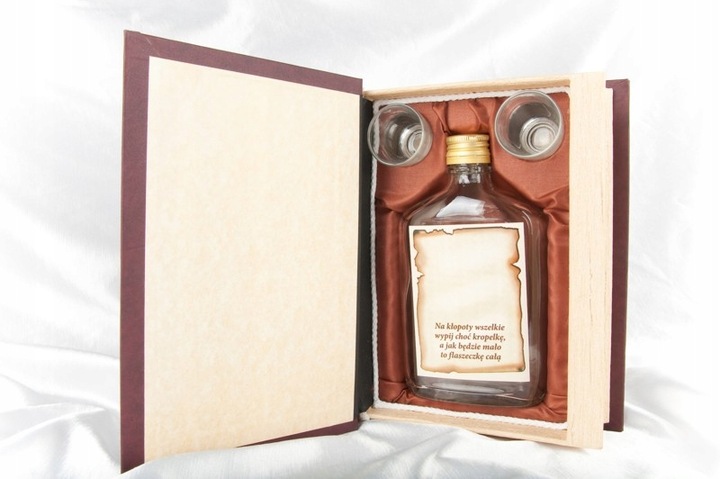 KSIĄŻKA NA ALKOHOL Prezent 18 30 40 50