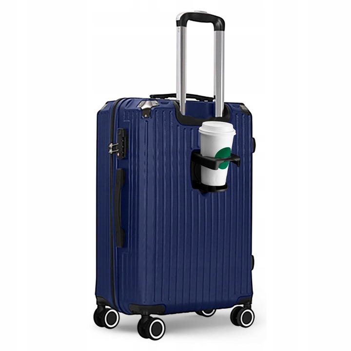 WALIZKA DUŻA PODRÓŻNA BAGAŻ NA KÓŁKACH ABS TWARDA TORBA MOCNA NEW XXL