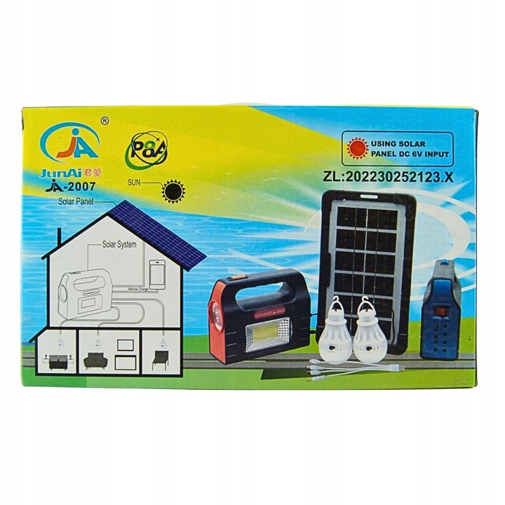 SYSTEM AWEARYJNEGO ZASILANIA! OŚWIETLENIE POWER BANK ŁADOWARKA survival pro