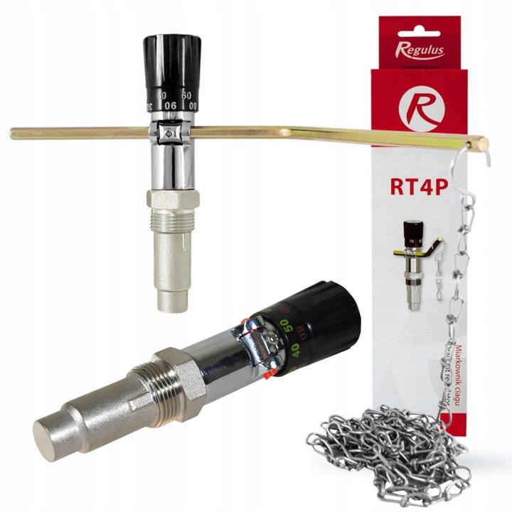 MIARKOWNIK REGULATOR CIĄGU KOMINOWEGO 3/4 CALA DO KOTŁA PIECA RT4P REGULUS