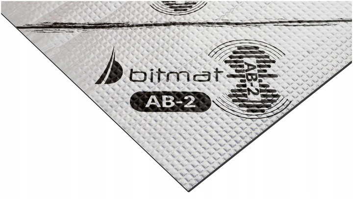 MATA WYGŁUSZAJĄCA BUTYLOWA BITUMICZNA 100x50 cm z klejem redukcja wibracji