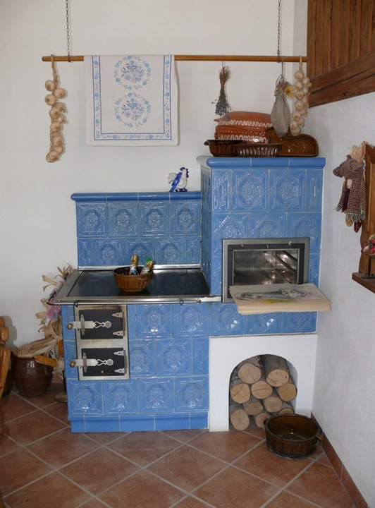 Fuga zduńska do pieca kaflowego, kominek, kuchnia