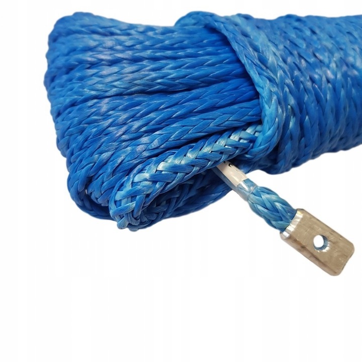 Lina syntetyczna do wyciągarki 5mm 15m SYNTETYK