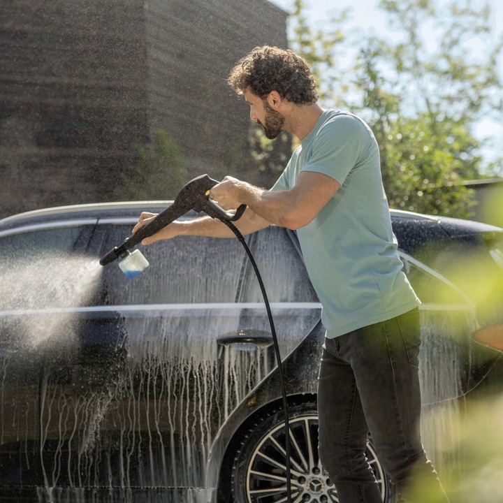 Myjka ciśnieniowa Karcher K 7 Premium WCM z zestawem do mokrego piaskowania