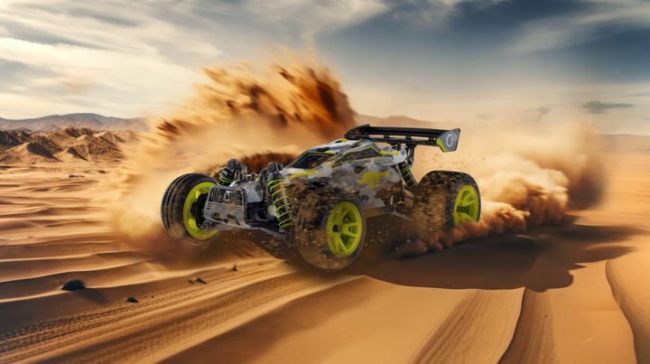 Auto Zdalnie Sterowane RC 1:18 DUŻE TERENOWE 4x4 30 min 850mAh x2 PROMOCJA