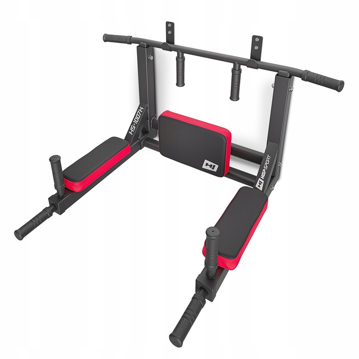 Poręcze do podciągania uchwyty treningowe z drążkiem do brzuszków 120kg