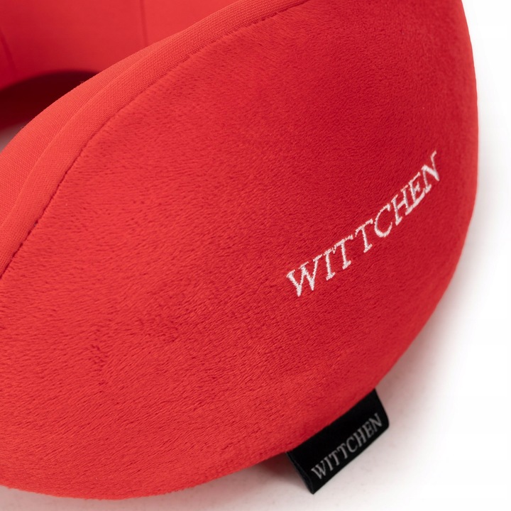 WITTCHEN poduszka podróżna rogal jasny czerwony