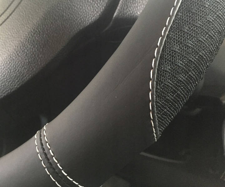 VW Passat B5 B6 B7 Golf 4 5 6 7 Tiguan Touran skóra materiał na kierownice