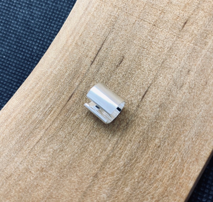 Srebrna nausznica 10 mm