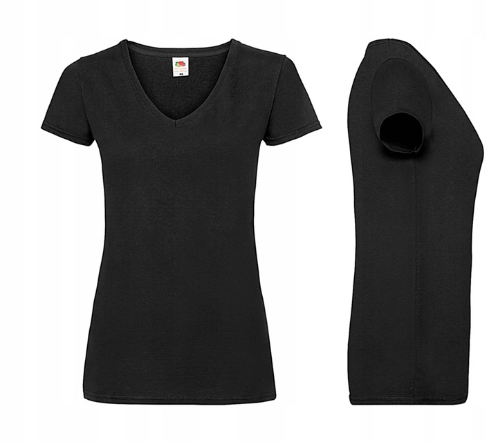 FRUIT - DAMSKA KOSZULKA W SEREK vw black L