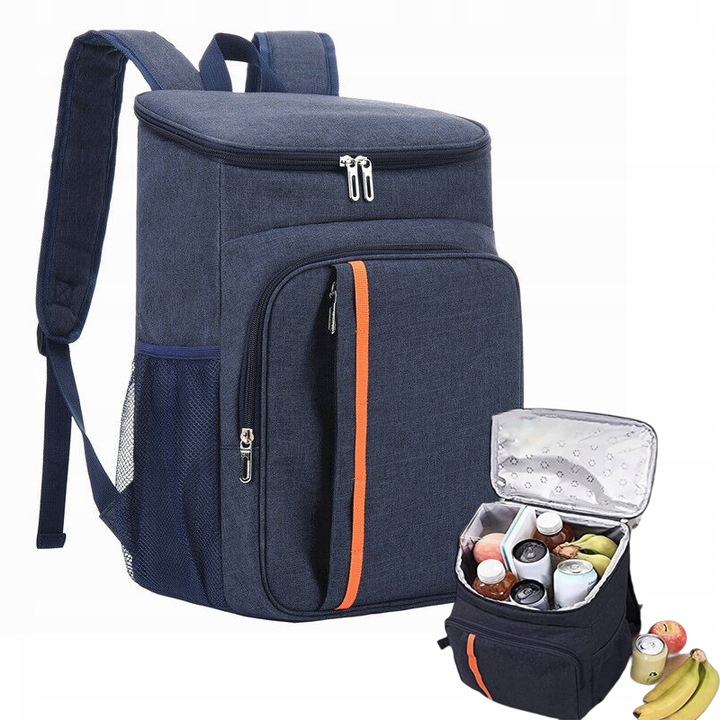 DUŻA POJEMNOŚĆ 18L IZOLACJA PIKNIK PLECAK TORBA DO PRZECHOWYWANIA ŻYWNOŚCI