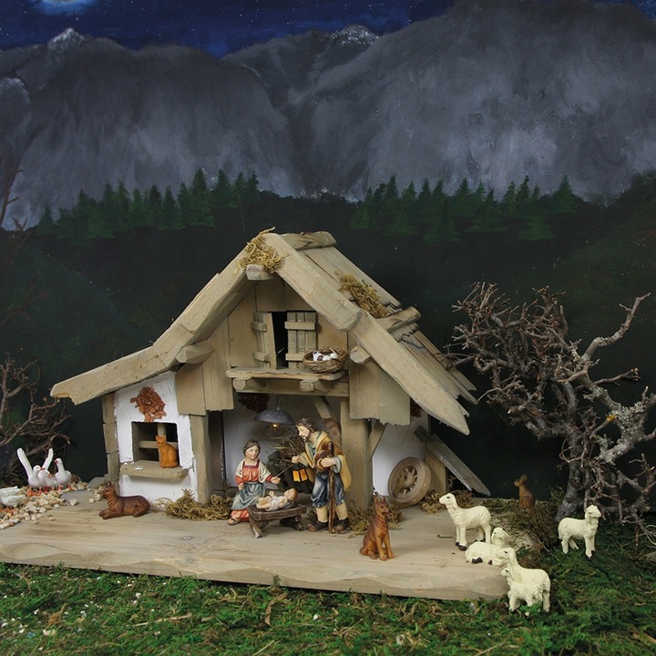 Wysuszony MECH NATURALNY na płycie ARKUSZ do dekoracji Szopki - 60 x 40cm