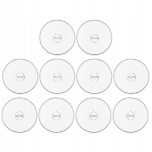 Podstawka Naklejka LED pod Butelkę Szklankę Kubek Zestaw 10 szt.