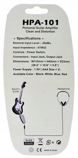 Wzmacniacz słuchawkowy EVER PLAY HPA-101