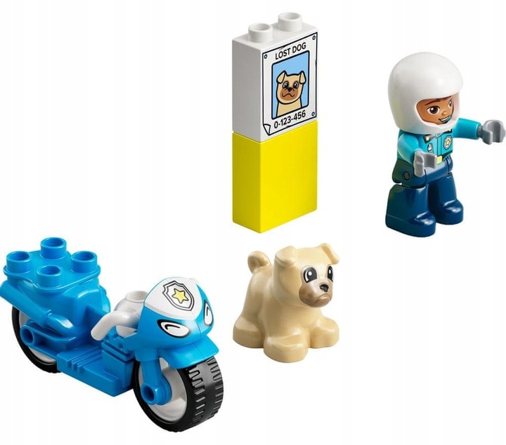 LEGO Duplo 10967 Motocykl policyjny