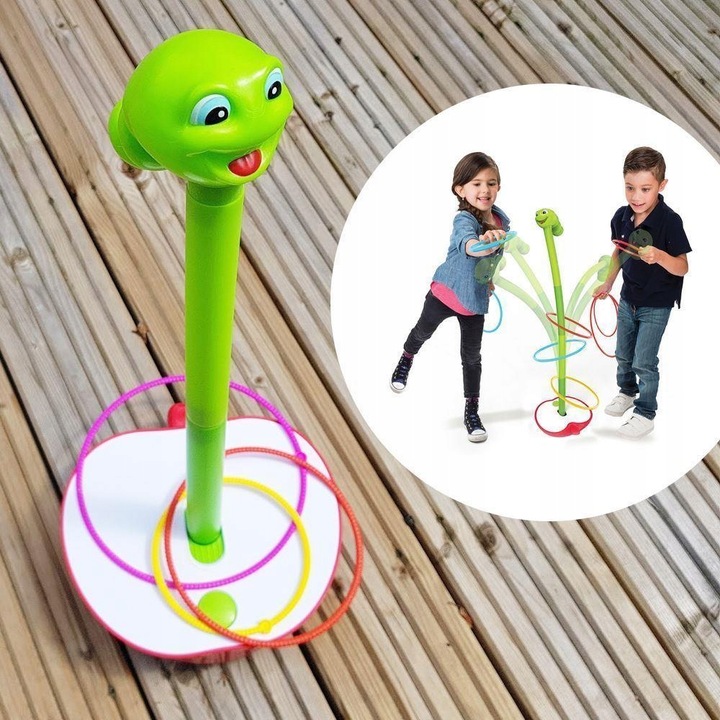 GRA ZRĘCZNOŚCIOWA TAŃCZĄCY ROBAK GIBIĄCY ROBACZEK DLA DZIECI OBRĘCZE