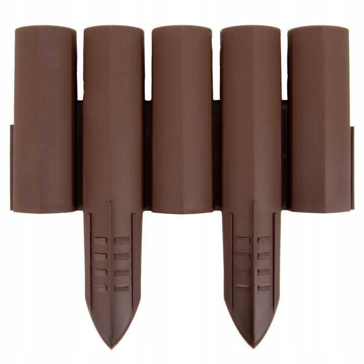 Palisada Ogrodowa Paliki Brąz 16,2 m Border Płotek