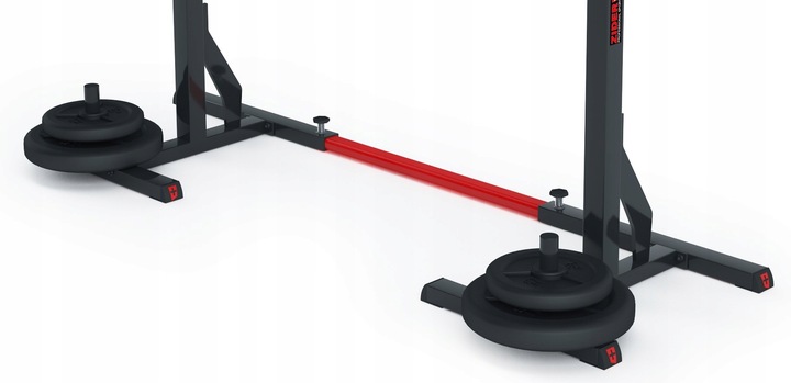 Stojaki pod sztangę regulowane asekuracja stojak do ćwiczeń 2sz ZIDER