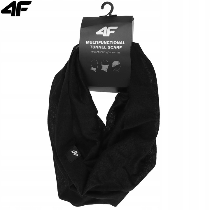 4F KOMPLET CZAPKA MĘSKA DAMSKA + KOMIN CHUSTA SZAL JESIENNY ZIMOWY KZ09