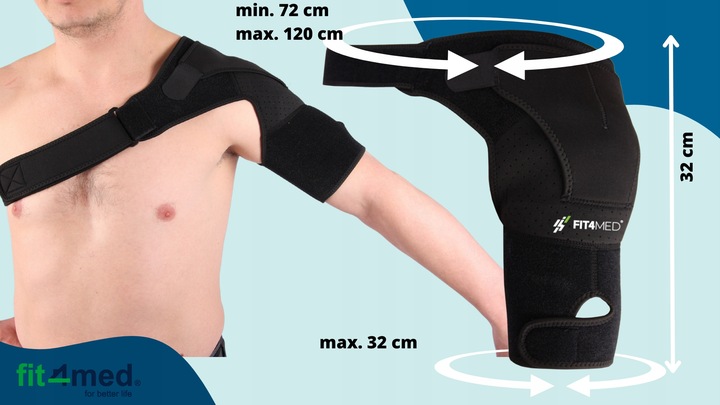 STABILIZATOR STAWU RAMIENIA ORTEZA BARKU barkowego na bark ramię KOMFO