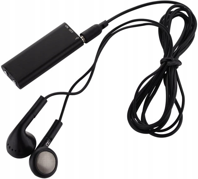 Bardzo mały mini mikro podsłuch pluskwa 11 godzin nagrywania bezprzewodowa