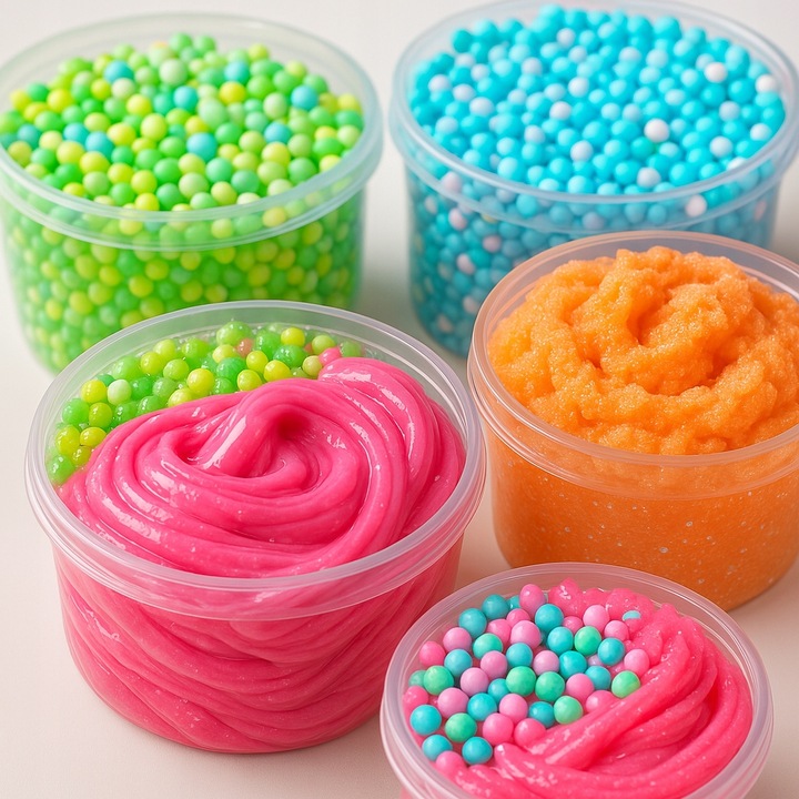 ZESTAW SLIME MEGA DO ROBIENIA SLIME GLUTKÓW NA PREZENT DZIEŃ DZIECKA