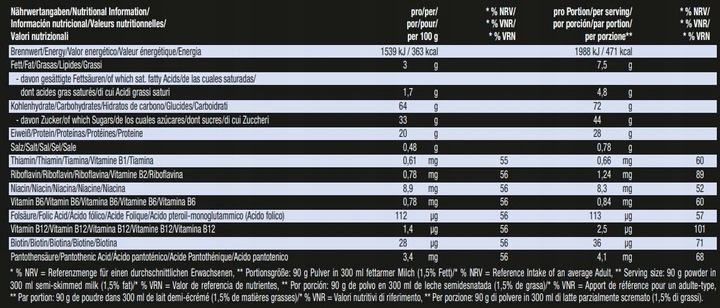 Weider Mega Mass 2000 2.7 kg Czekolada | Mass Gainer