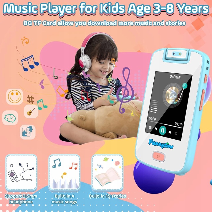 Smartfon Dla Dzieci z Kamerą i Grami - Nauka i Zabawa!