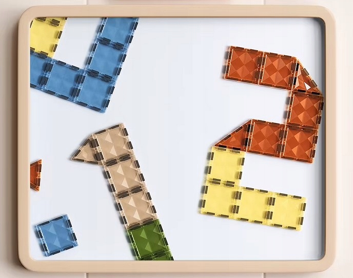 KLOCKI MAGNETYCZNE KLOCKI KONSTRUKCYJNE PANELE 100 EL