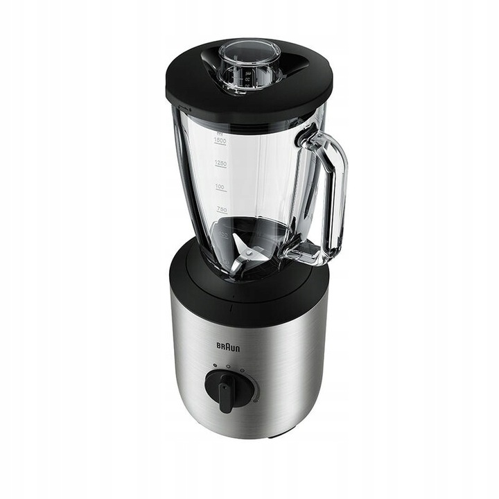 Blender kielichowy Braun JB3272 SI 800W PowerBlend 1,5L+2 Kubki Smoothie2Go