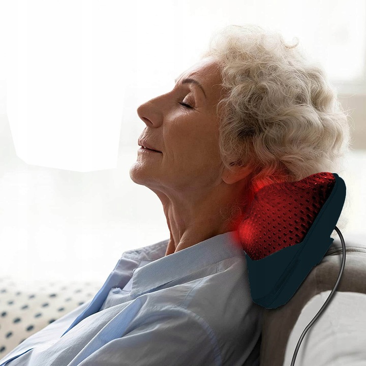 Poduszka masująca shiatsu masażer do pleców karku