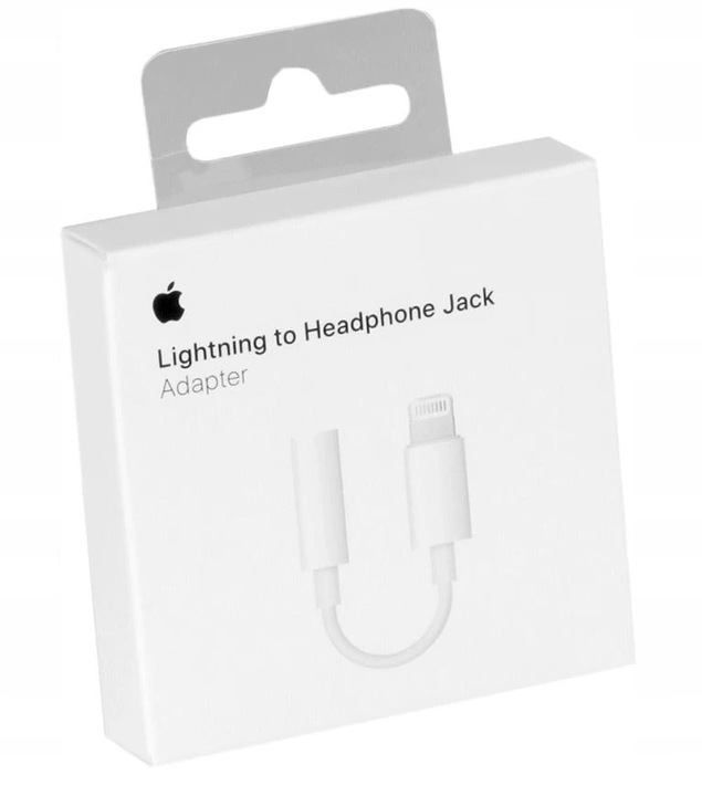 ORYG PRZEJŚCIÓWKA LIGHTNING JACK 3.5MM IPHONE