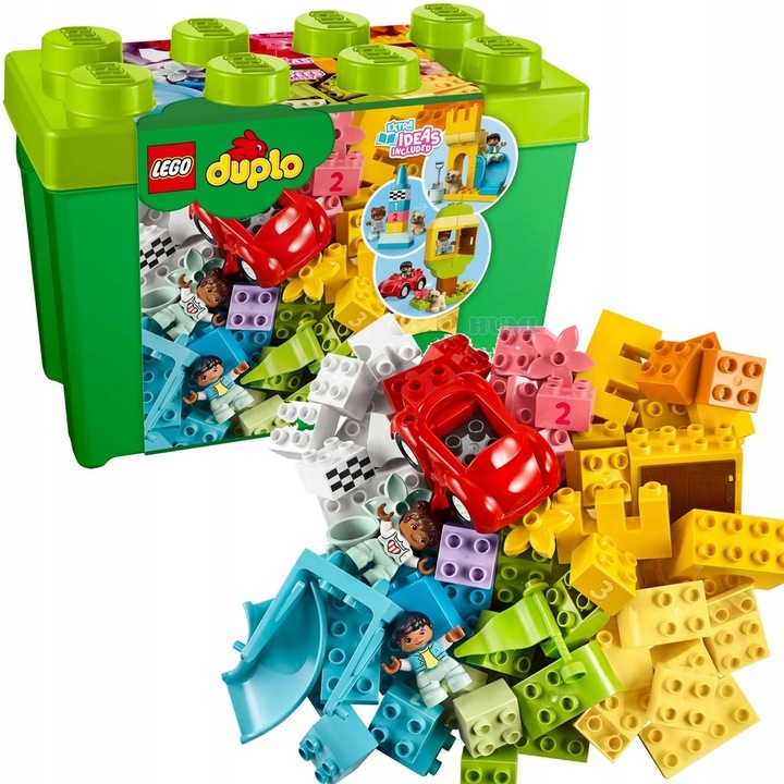 LEGO DUPLO 10914 DUŻE PUDEŁKO Z KLOCKAMI XXL DELUXE + TORBA LEGO