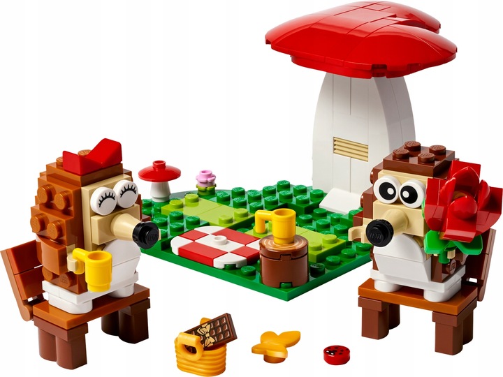 Lego Okolicznościowe 40711 Piknik pary jeżyków prezent Dzień Kobiet