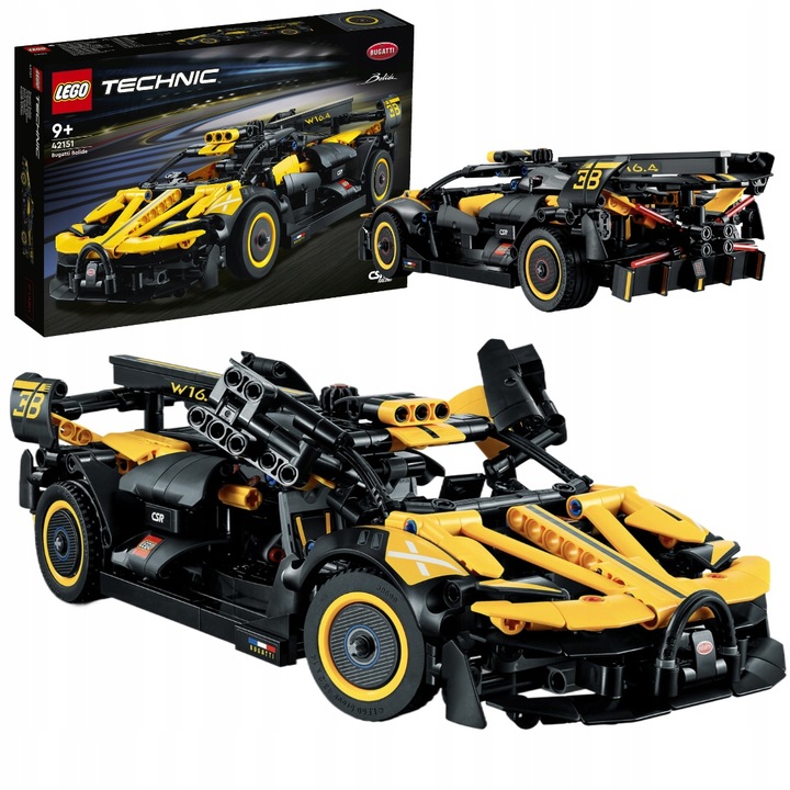 LEGO TECHNIC 42151 SAMOCHÓD WYŚCIGOWY BOLID BUGATTI AUTO SPORTOWE SPEED