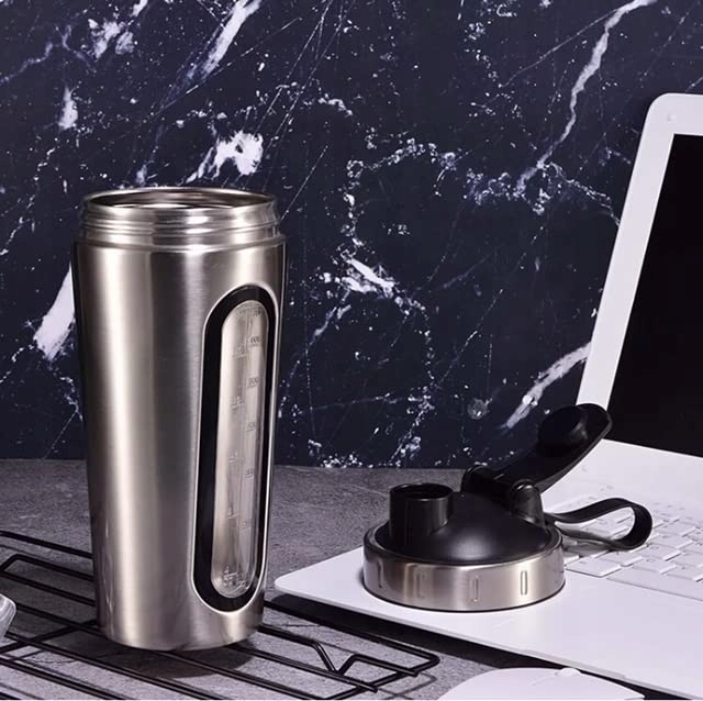 SHAKER 700ml BIDON BIAŁKO SZEJKER DO ODŻYWEK