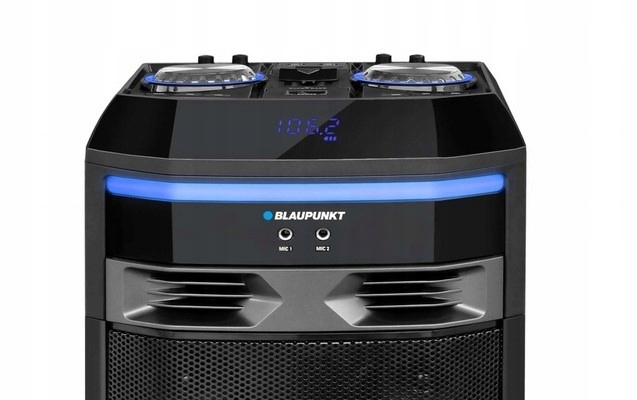 GŁOŚNIK BLAUPUNKT PS11DB BLUETOOTH KARAOKE 2MIK PILOT 1200W+ Głośnik PRIME3